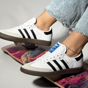 ADIDAS SAMBA BLANCA NEGRA